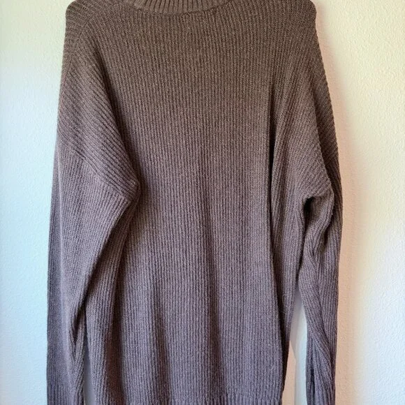 Old Navy SoSoft Textured Knit Crewneck Tunic Sweater - Picture 4 of 4